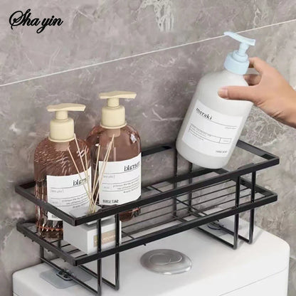 Non Perforated Toilet Storage Rack, Bathroom Miscellaneous Storage Rack, Bathroom Multifunctional Storage Rack, Artifact