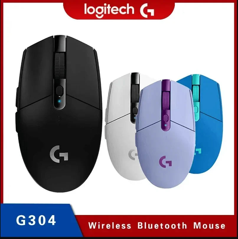 Original Logitech G304 Ligthspeed Wireless Gaming Mouse, Hero 12K Sensor, 12000DPI, 6 Programmable Buttons, Compatible PC MacOS