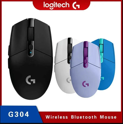 Original Logitech G304 Ligthspeed Wireless Gaming Mouse, Hero 12K Sensor, 12000DPI, 6 Programmable Buttons, Compatible PC MacOS