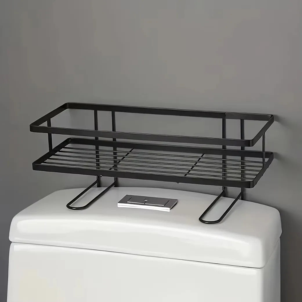 Non Perforated Toilet Storage Rack, Bathroom Miscellaneous Storage Rack, Bathroom Multifunctional Storage Rack, Artifact