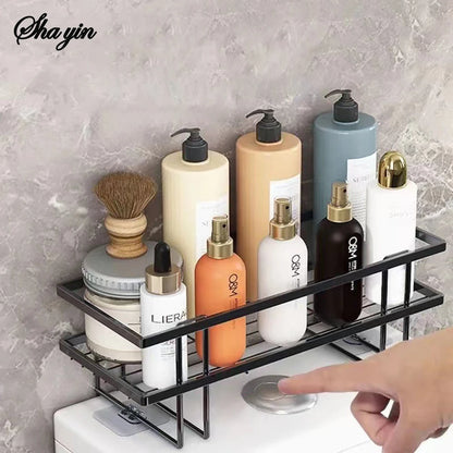 Non Perforated Toilet Storage Rack, Bathroom Miscellaneous Storage Rack, Bathroom Multifunctional Storage Rack, Artifact