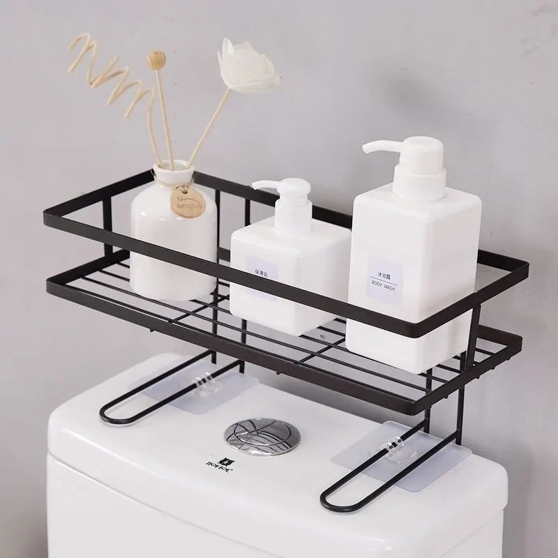 Non Perforated Toilet Storage Rack, Bathroom Miscellaneous Storage Rack, Bathroom Multifunctional Storage Rack, Artifact